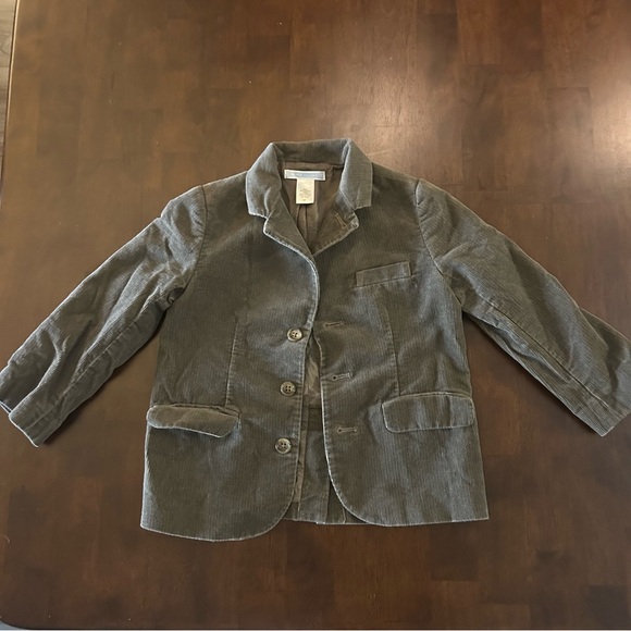 Janie and Jack Boys Gray Corduroy Blazer Jacket Size 2T - Picture 2 of 16